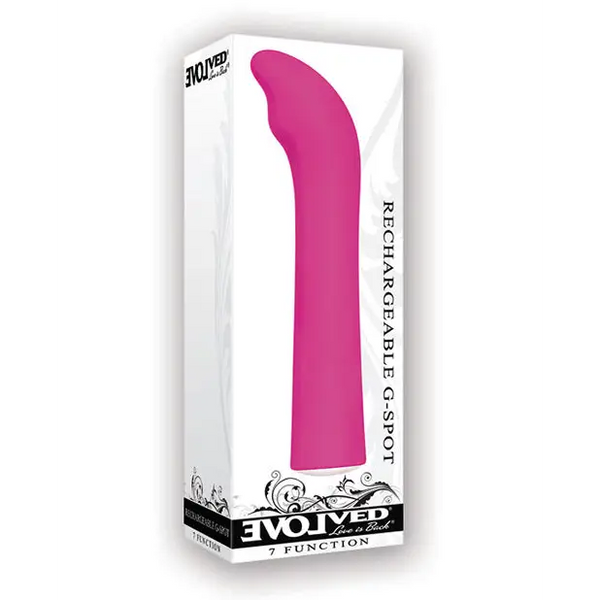 Evolved Rechargeable G Spot Vibe - Pink - Vibrators