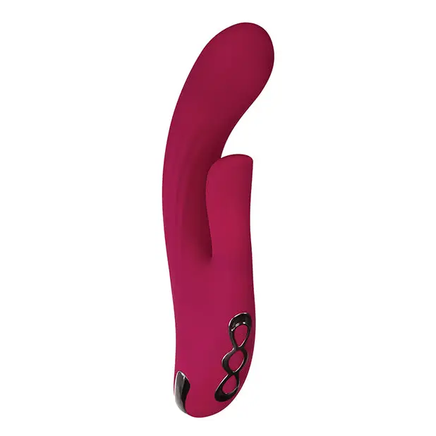 Evolved Red Dream Dual Stim - Burgundy - Vibrators