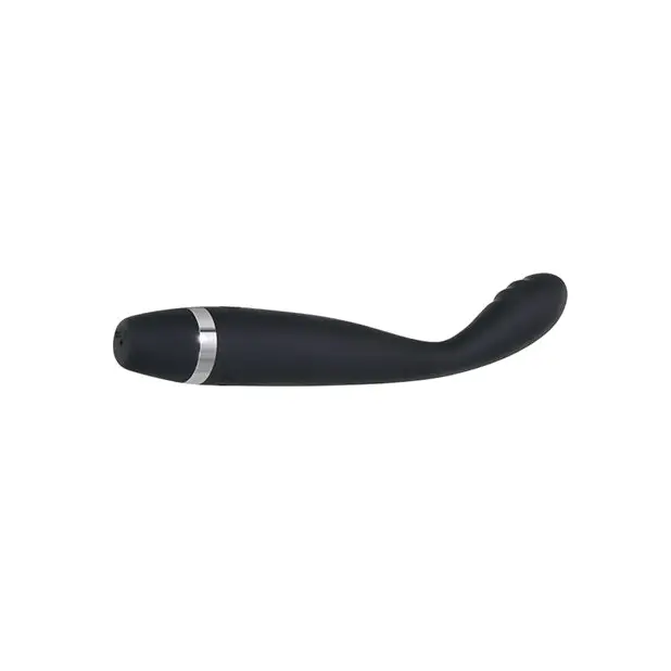 Evolved Skinny G Silicone G Spot Vibrator - Black - Vibrators