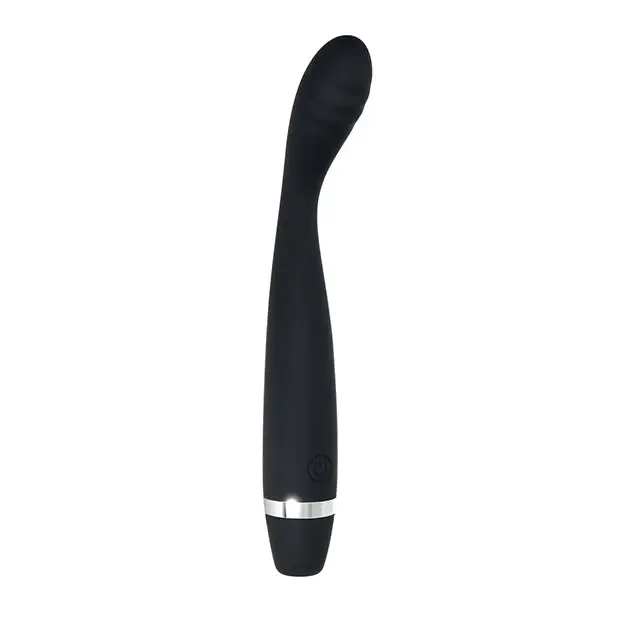 Evolved Skinny G Silicone G Spot Vibrator - Black - Vibrators