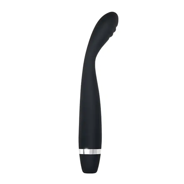 Evolved Skinny G Silicone G Spot Vibrator - Black - Vibrators