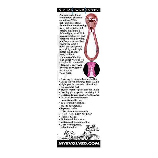 Evolved Starlite Bullet - Pink - Stimulators