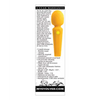 Evolved Sunshine Flexible Wand Vibrator - Yellow - Massage Products