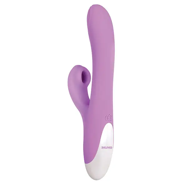 Evolved Super Sucker Dual Stim - Pink - Vibrators