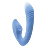 Evolved Tap & Thrust Dual Vibe - Blue - Stimulators