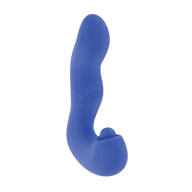 Evolved Tappity Tap Vibrator - Blue - Vibrators