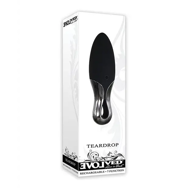 Evolved Teardrop Vibe - Black - Vibrators