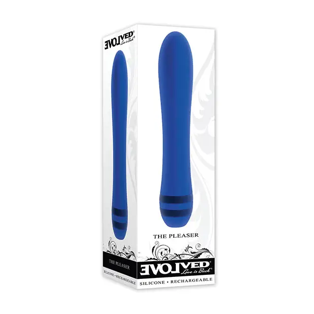 Evolved The Pleaser Vibrator - Blue - Vibrators
