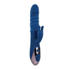 Evolved The Ringer Rechargeable Thrusting Rabbit - Blue - Vibrators