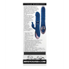 Evolved The Ringer Rechargeable Thrusting Rabbit - Blue - Vibrators