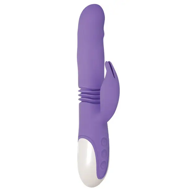 Evolved Thick & Thrust Bunny Dual Stim Rechargeable - Purple - Vibrators