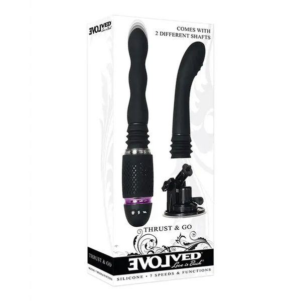 Evolved Thrust & Go Sex Machine - Black - Sex Machines