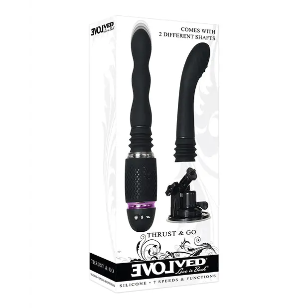 Evolved Thrust & Go Sex Machine - Black - Sex Machines