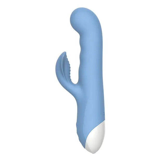 Evolved Thump N Thrust Rechargeable Dual Stim - Blue - Vibrators