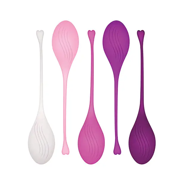 Evolved Tight & Delight 5 pc Weighted Kegel Ball Set - Assorted Colors - Sexual Enhancers
