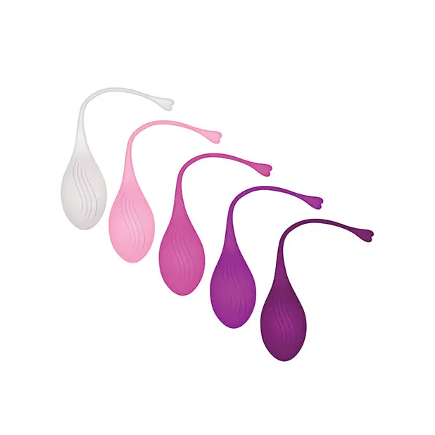 Evolved Tight & Delight 5 pc Weighted Kegel Ball Set - Assorted Colors - Sexual Enhancers