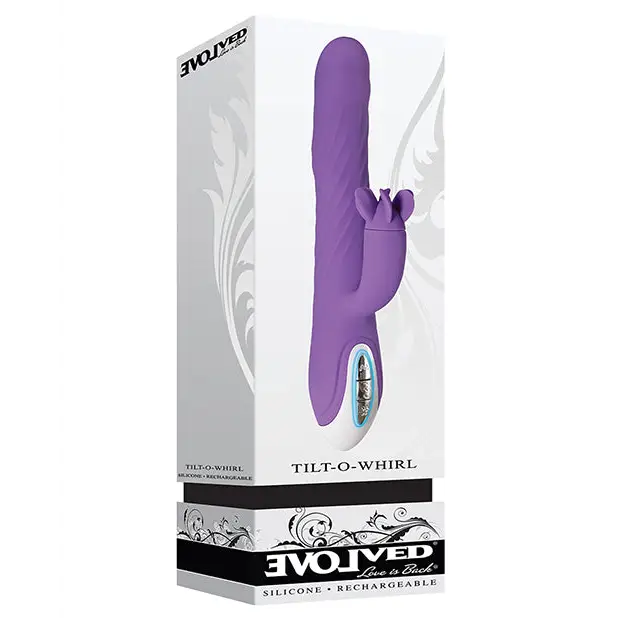 Evolved Tilt O Whirl Dual Stim - Purple - Vibrators