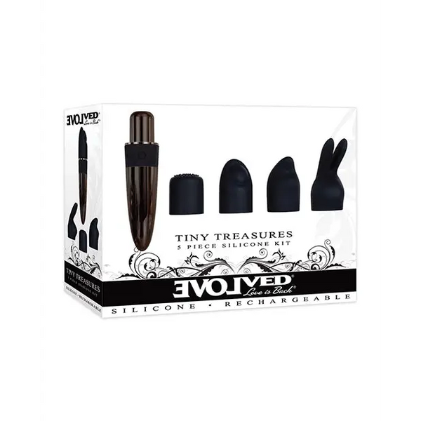 Evolved Tiny Treasures 5 Piece Silicone Kit - Stimulators