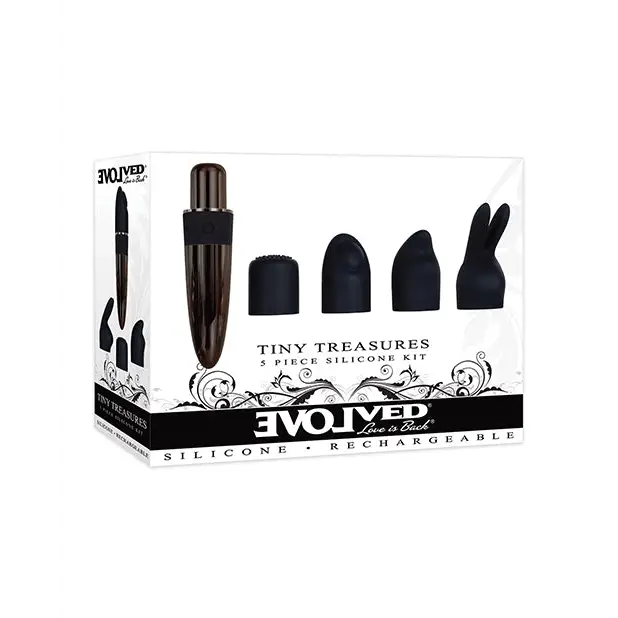 Evolved Tiny Treasures 5 Piece Silicone Kit - Stimulators