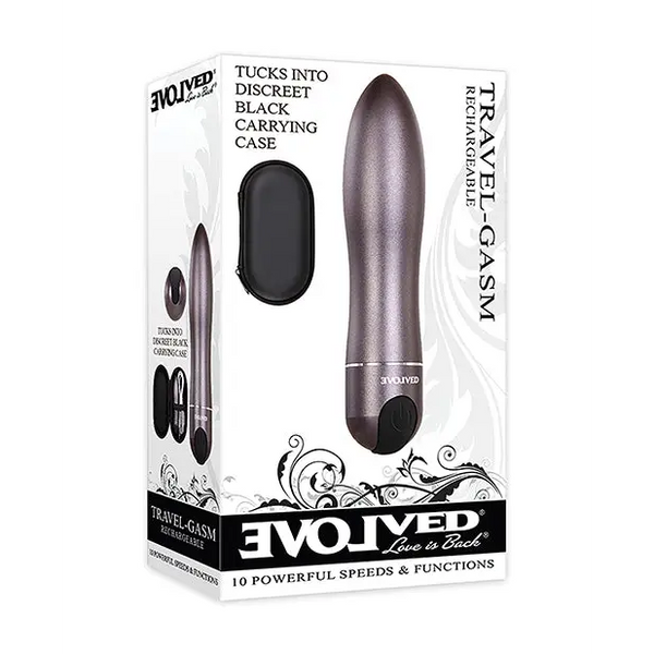 Evolved Travel Gasm Bullet - Grey - Stimulators