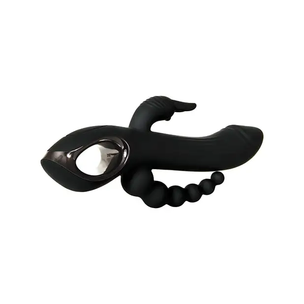 Evolved Trifecta Triple Stim Rechargeable - Black - Vibrators