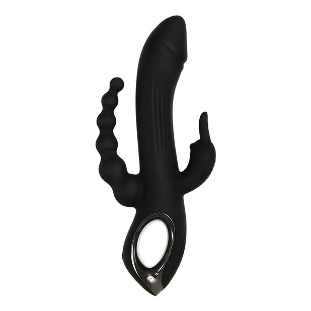 Evolved Trifecta Triple Stim Rechargeable - Black - Vibrators