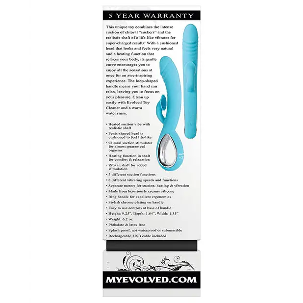 Evolved Triple Infinity - Teal - Vibrators