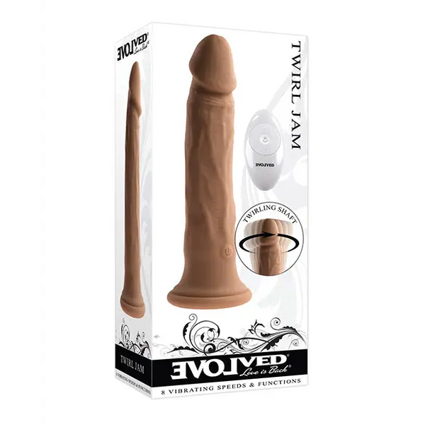 Evolved Twirl Jam - Dark - Dongs & Dildos