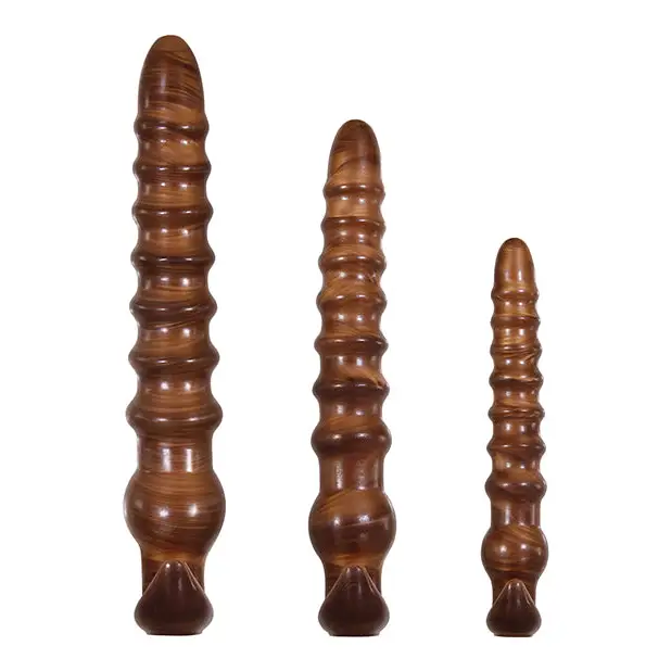 Evolved Twisted Love 3 pc Plug Set - Gold - Anal Products