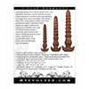 Evolved Twisted Love 3 pc Plug Set - Gold - Anal Products