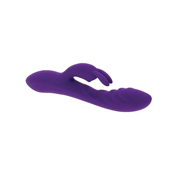 Evolved Wavy Rabbit Vibrator - Purple - Vibrators