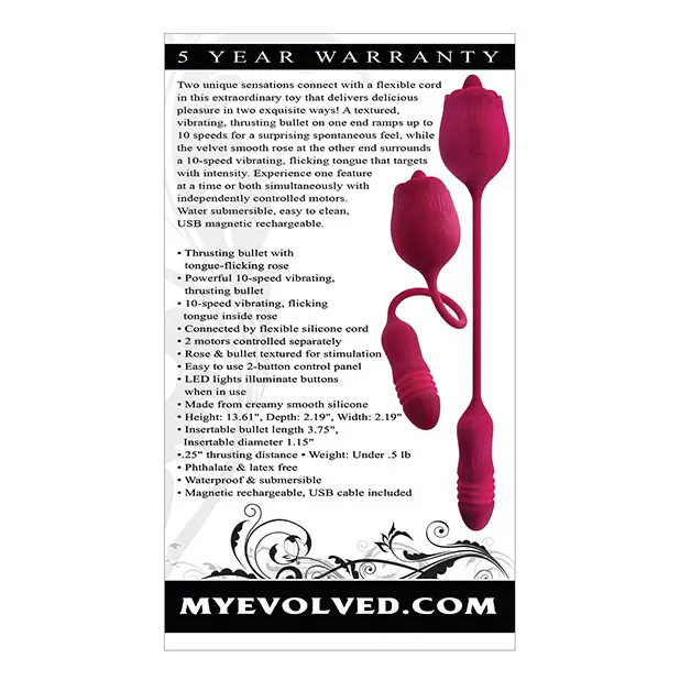 Evolved Wild Rose - Red - Stimulators