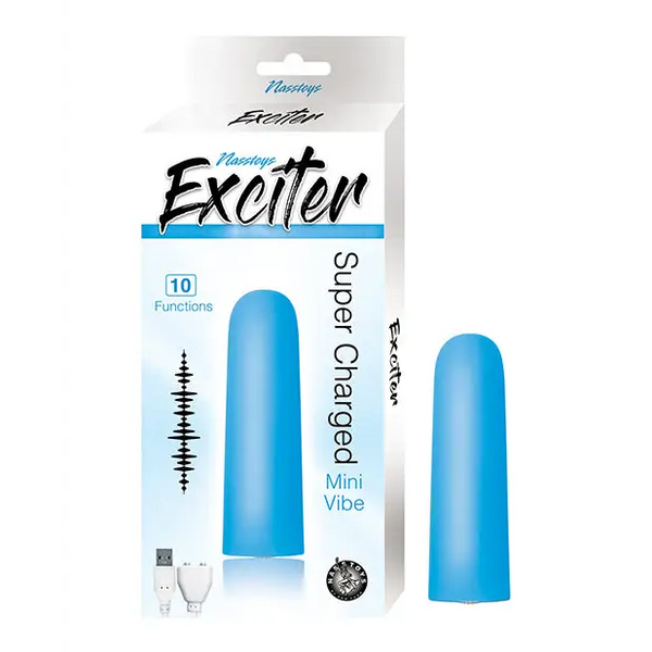Exciter Mini Vibe - Blue - Stimulators
