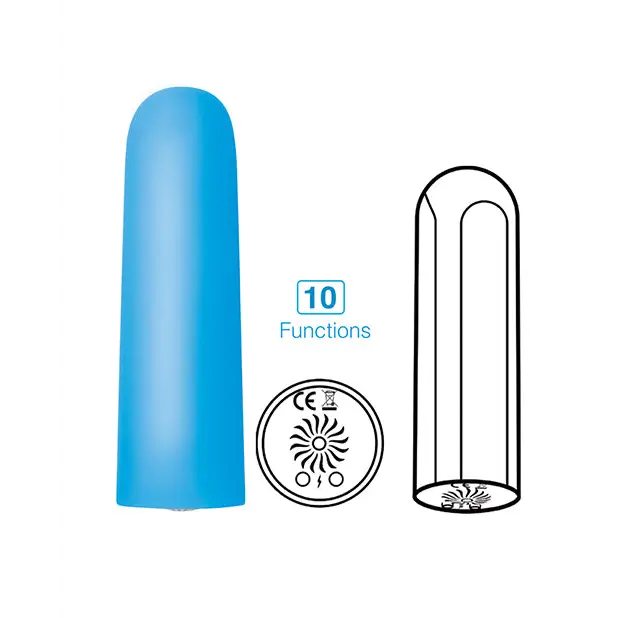 Exciter Mini Vibe - Blue - Stimulators