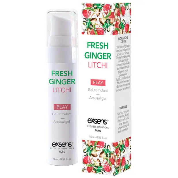 EXSENS of Paris Arousal Gel - 15 ml Fresh Ginger Lychee - Sexual Enhancers
