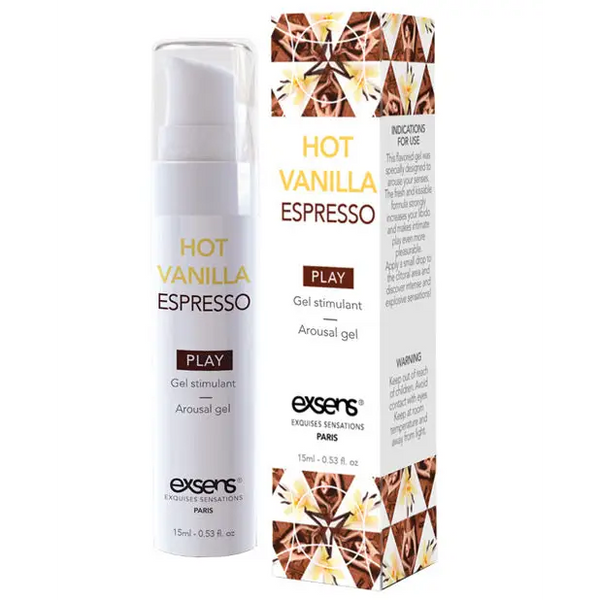 EXSENS of Paris Arousal Gel - 15 ml Hot Vanilla Espresso - Sexual Enhancers