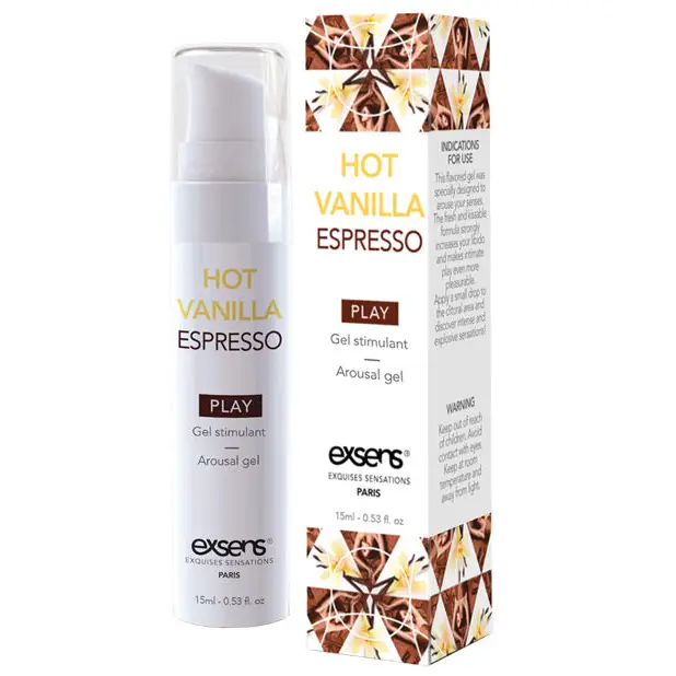 EXSENS of Paris Arousal Gel - 15 ml Hot Vanilla Espresso - Sexual Enhancers