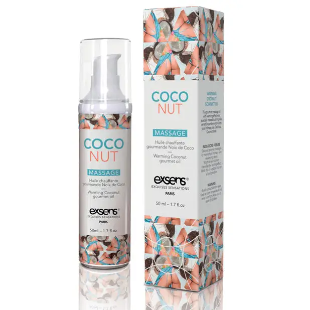 EXSENS of Paris Warming Massage Oil - Coconut - Massage Products