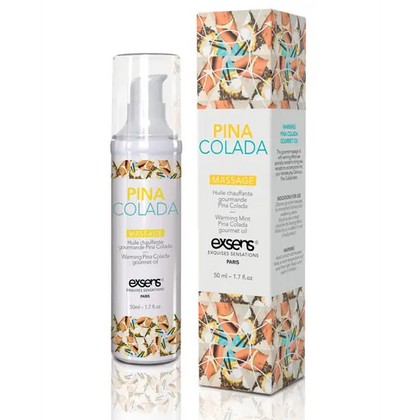 EXSENS of Paris Warming Massage Oil - Pina Colada - Massage Products