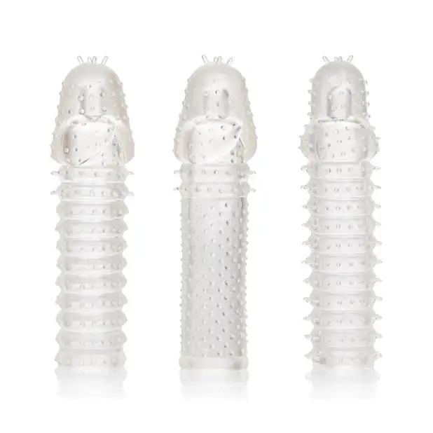 Extension 3 Piece Kit - Clear - Penis Enhancement