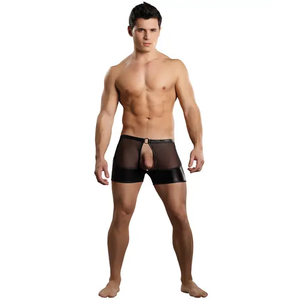 Extreme Double Exposure Black L/XL - Lingerie - Packaged