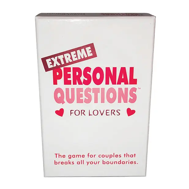 Extreme Personal Questions For Lovers Card Game - Games for Romance & Couples
