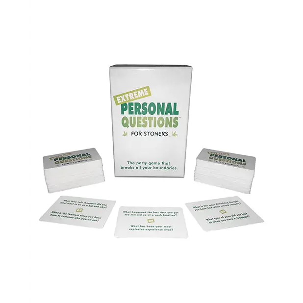 Extreme Personal Questions for Stoners Card Game - Games for Parties
