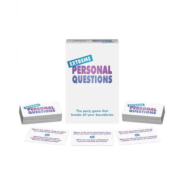 Extreme Personal Questions Game - Games for Parties