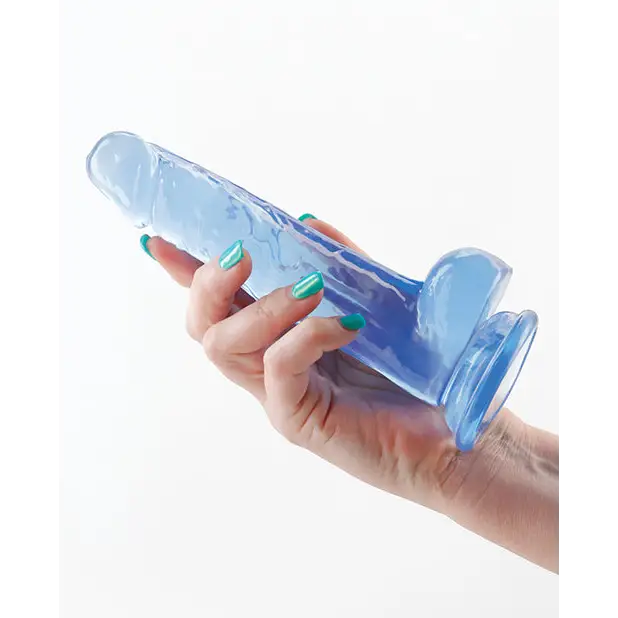 Fantasia Ballsy 6.5’’ Dildo - Blue - Dongs & Dildos