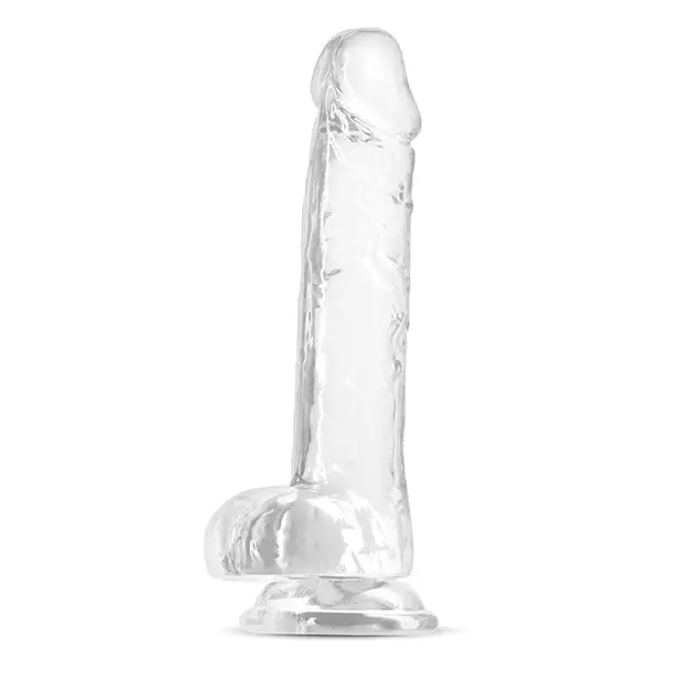 Fantasia Ballsy 6.5’’ Dildo - Clear - Dongs & Dildos