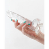 Fantasia Ballsy 6.5’’ Dildo - Clear - Dongs & Dildos