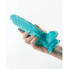 Fantasia Ballsy 7.5’’ Dildo - Teal - Dongs & Dildos