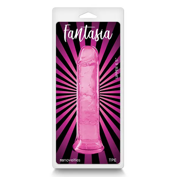 Fantasia Upper 6.5’’ Dildo - Pink - Dongs & Dildos