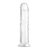 Fantasia Upper 8’’ Dildo - Clear - Dongs & Dildos